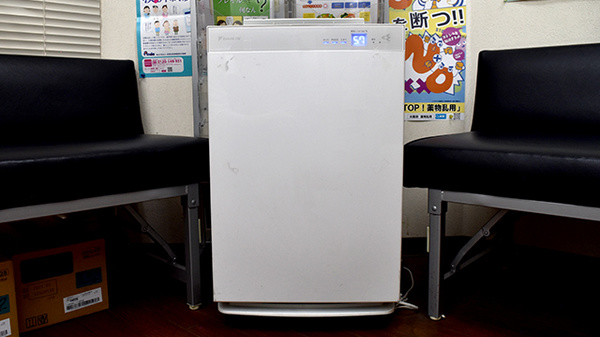 感染予防対策をしております。
