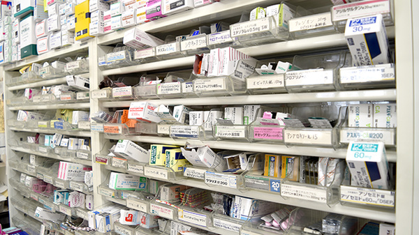 豊富な医薬品在庫がございます。