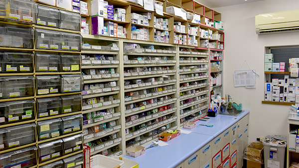 豊富な医薬品在庫がございます。