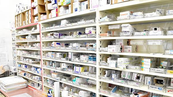 多種多様な医薬品を取り扱っていおります。