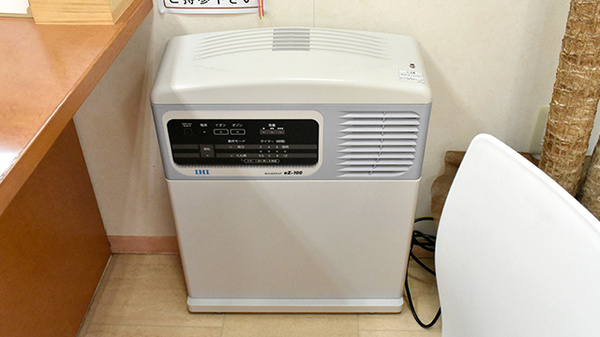 感染予防対策をしております。