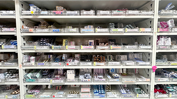 多くの医薬品在庫がございます