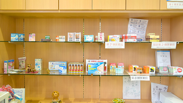 一般医薬品の取り扱いがございます