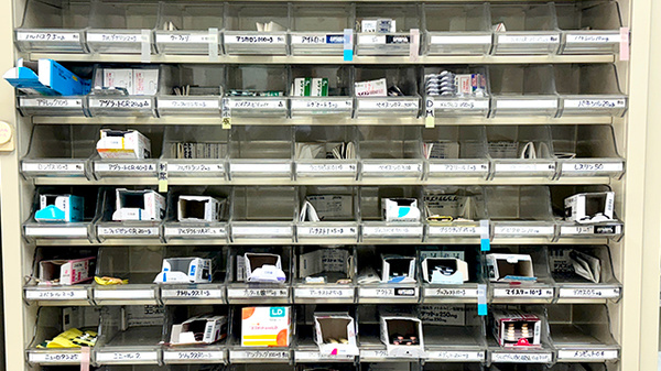 多くの医薬品在庫がございます