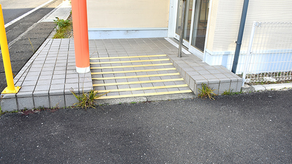 バリアフリー対応している薬局です