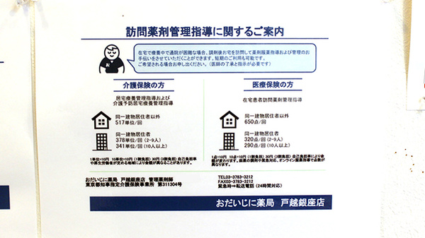 在宅訪問に対応しています