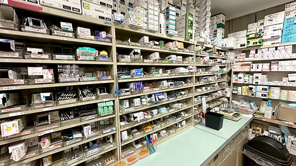 多くの医薬品を取り揃えております。