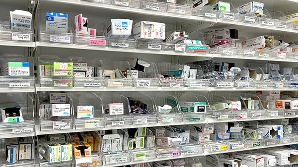 豊富な医薬品在庫がございます。