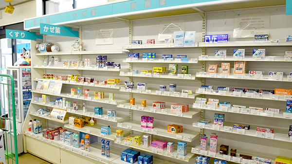 一般医薬品の取り扱いがございます
