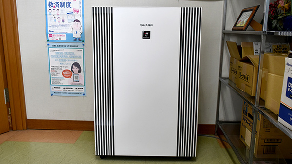 感染予防対策をしております