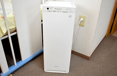 感染症対策をしております