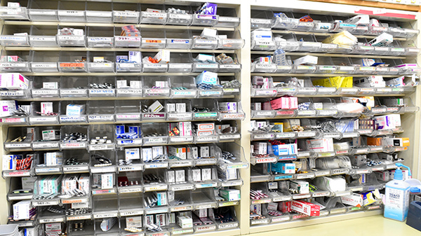 多種多様な医薬品を取り扱っていおります。