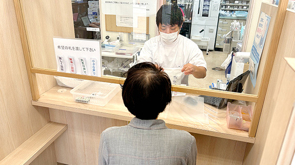 丁寧な服薬指導をいたします。