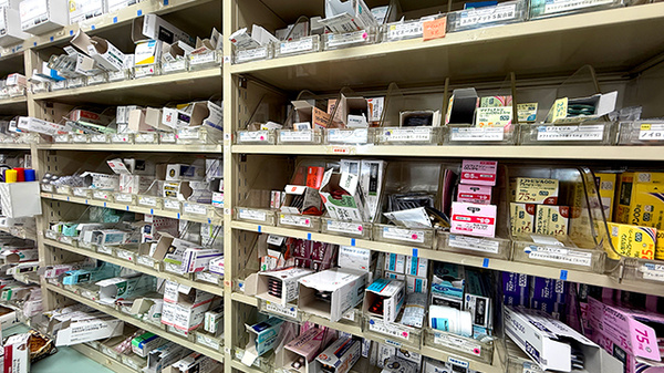 豊富な医薬品在庫がございます。