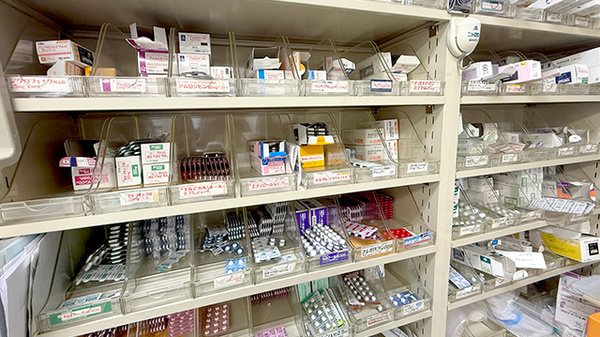 豊富な医薬品在庫がございます。