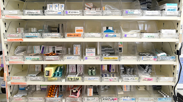 多くの医薬品在庫がございます