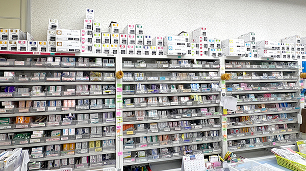 豊富な医薬品在庫がございます。