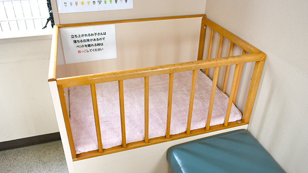 お子様と一緒に安心してご来局いただけます。