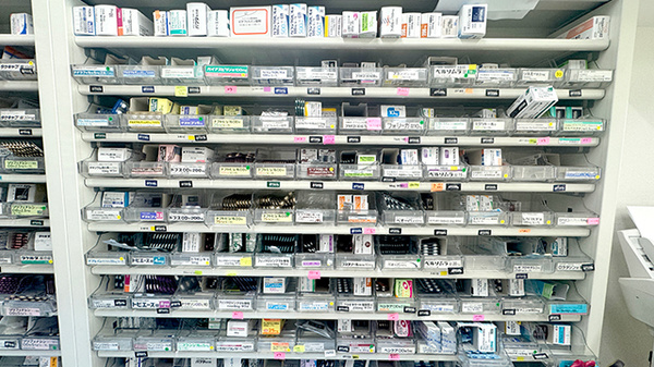 豊富な医薬品在庫がございます
