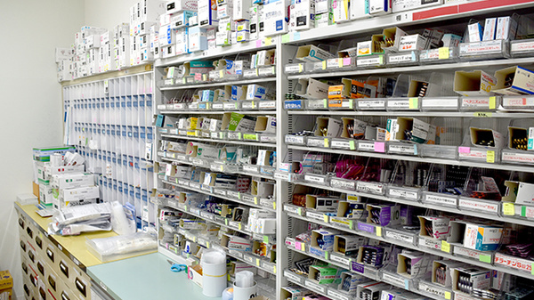 多くの医薬品を取り揃えております。