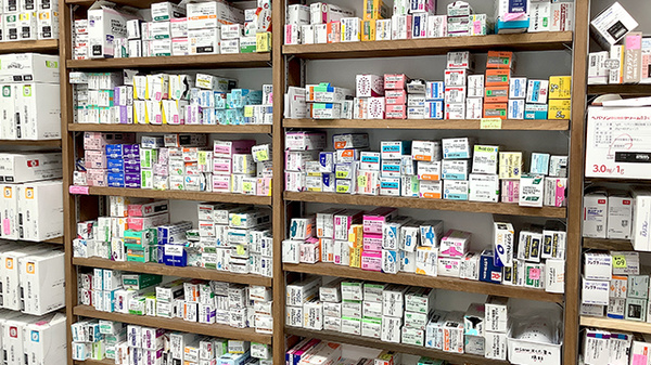 多くの医薬品を取り揃えております
