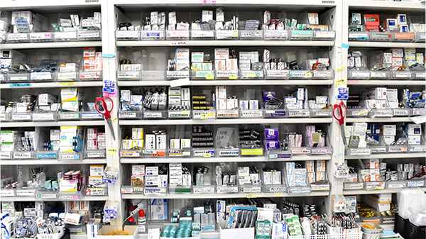 多種多様な医薬品在庫を取り揃えております。