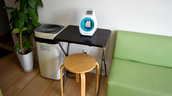 血圧計を自由にご利用いただけます