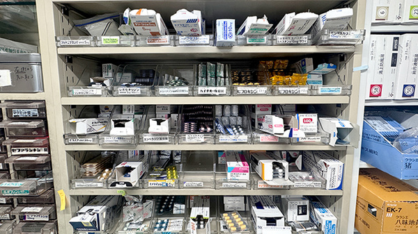 豊富な医薬品在庫がございます