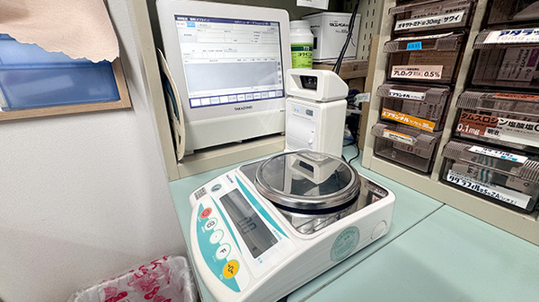 正確かつ安全にお薬を調剤いたします