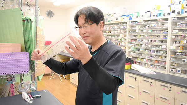 安心・安全にお薬を服用していただくためのチェック徹底しております