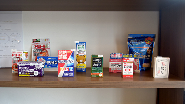 一般医薬品を販売しております