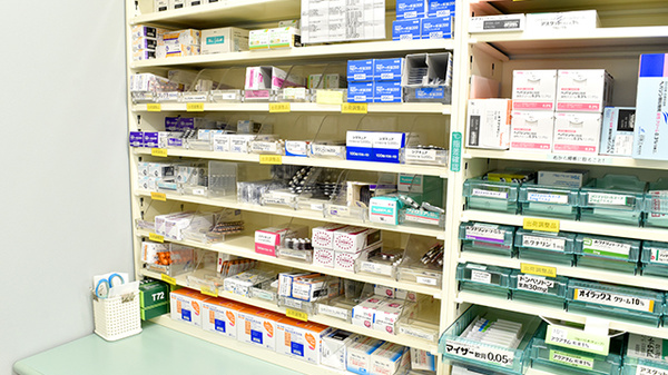 多種多様な医薬品在庫を取り扱っていおります。