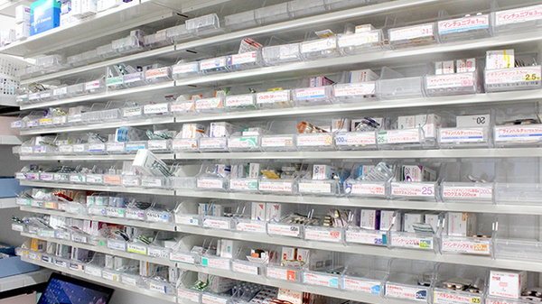 豊富な医薬品在庫がございます。