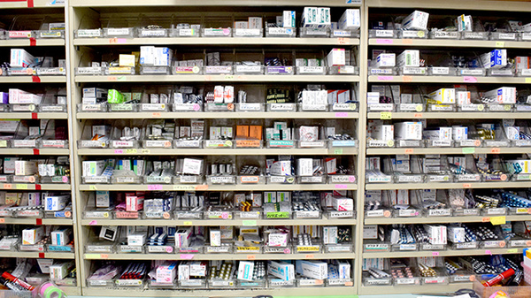 豊富な医薬品在庫がございます。