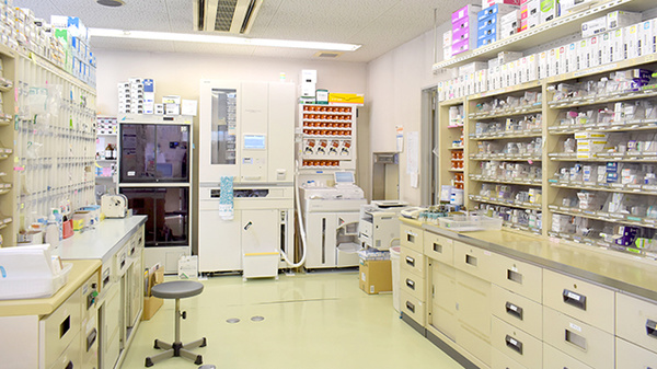 種類豊富な医薬品在庫がございます