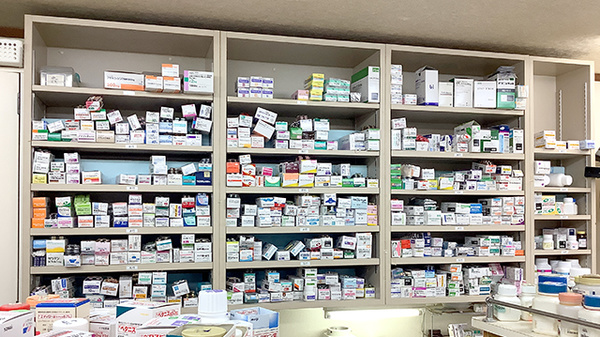 多くの医薬品在庫がございます