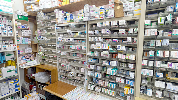 豊富な種類の医薬品在庫がございます