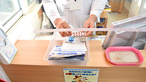 丁寧な服薬指導をいたします。