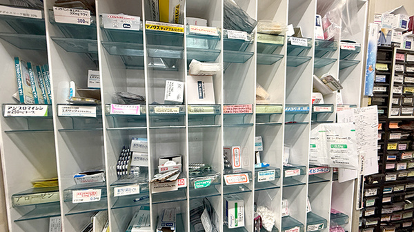 豊富な医薬品在庫がございます。