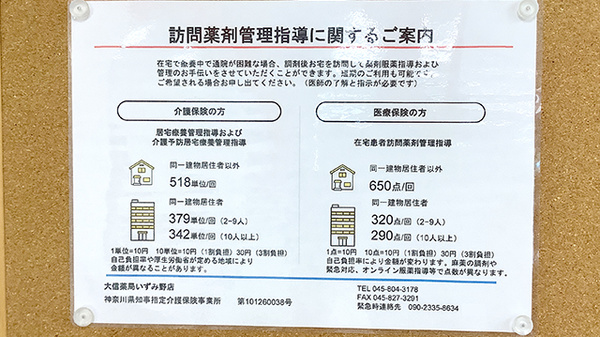 在宅訪問対応をすることもできます