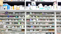パル薬局　蓮根店の薬棚
