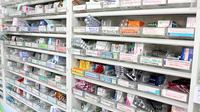 パル薬局清見店の薬棚