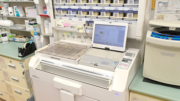 キタバ薬局　向陽台店（旧メディカルスクエア店）の調剤器具