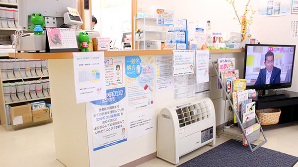 阪神調剤　あかり薬局店の受付/カウンター
