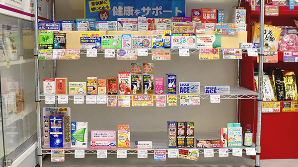 阪神調剤薬局　門真店の一般医薬品