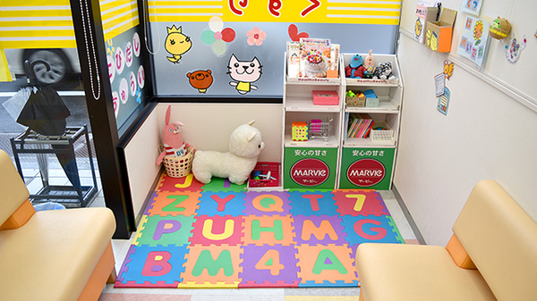 阪神調剤薬局　寝屋川店のキッズ用設備