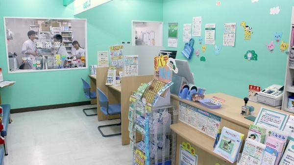 セキ薬局　白岡中央店の受付/カウンター