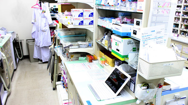 セキ薬局　白岡中央店の調剤室