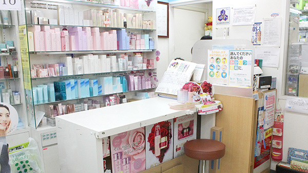 くすりのダイイチ薬局　東伏見店の受付/カウンター