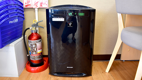 ユタカ調剤薬局　宇治徳洲会病院前の感染予防対策